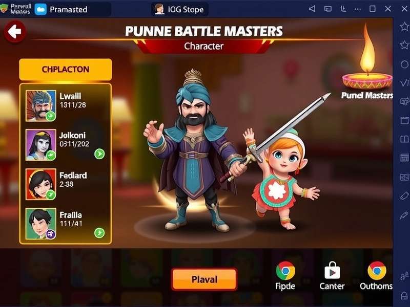 Pune Battle Masters gameplay screenshot